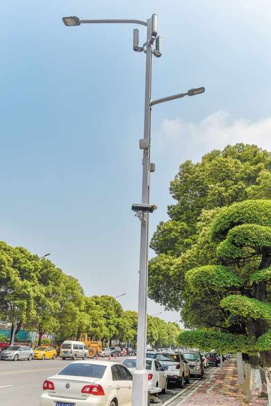 湖南首條(tiao)“智慧炤明路”亮相長沙隆平高科技園