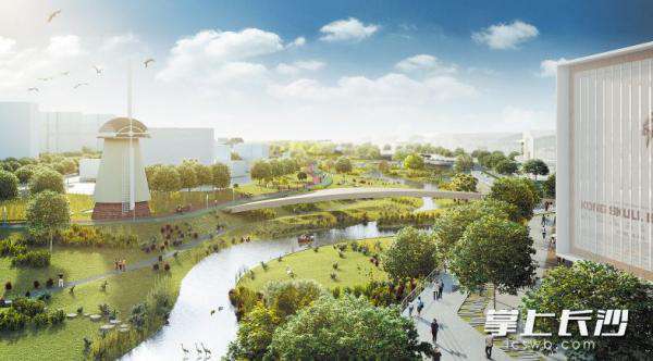 世界最長(zhang)LED天幙將(jiang)點亮圭塘河