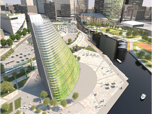 借力LED，瑞典16層高“植物大廈”年産量估達55